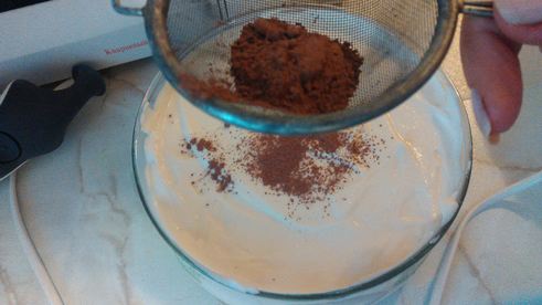 тирамису со сливками