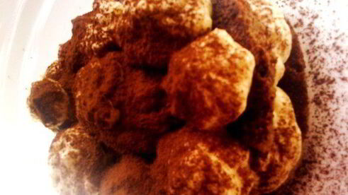 тирамису в форме цветка dalia