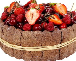 Торт-десерт Дары лета