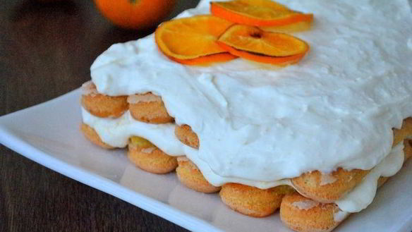 Рецепт Тосканского творожного десерта с апельсинами