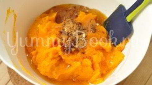 тыквенный десерт с медом