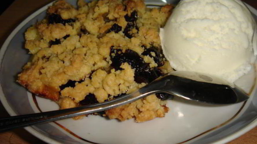 Рецепт яблочный крамбл