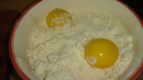 яблочный крамбл