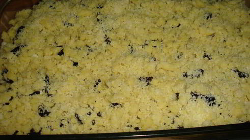 яблочный крамбл