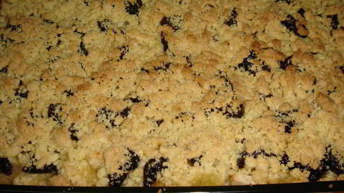 яблочный крамбл