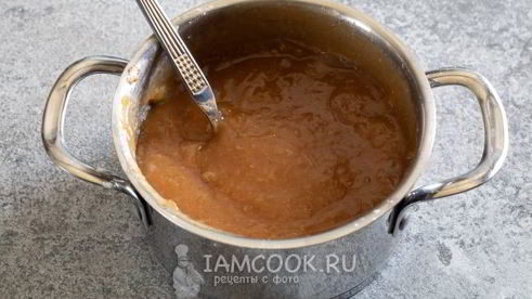 яблочный пудинг для детей