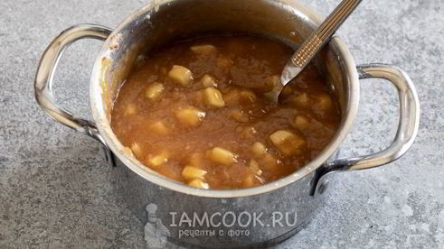 яблочный пудинг для детей