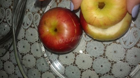 запеченные яблоки в микроволновке