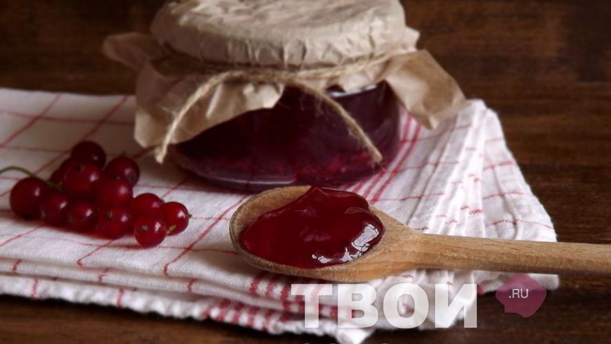 Рецепт желе из красной смородины