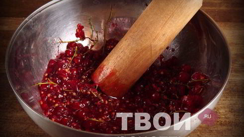 желе из красной смородины