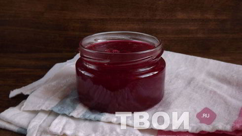 желе из красной смородины