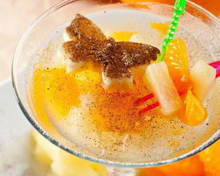 Желе с рисом Лакомые фрукты