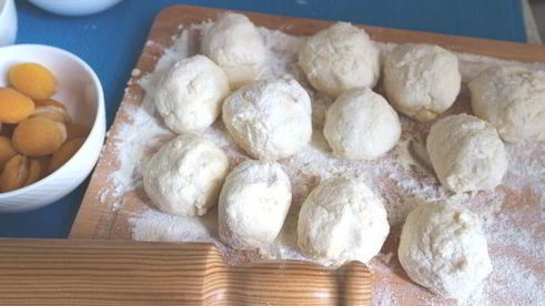 абрикосовые клецки из вахау