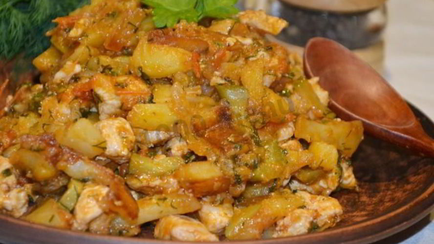 Рецепт азу из индейки