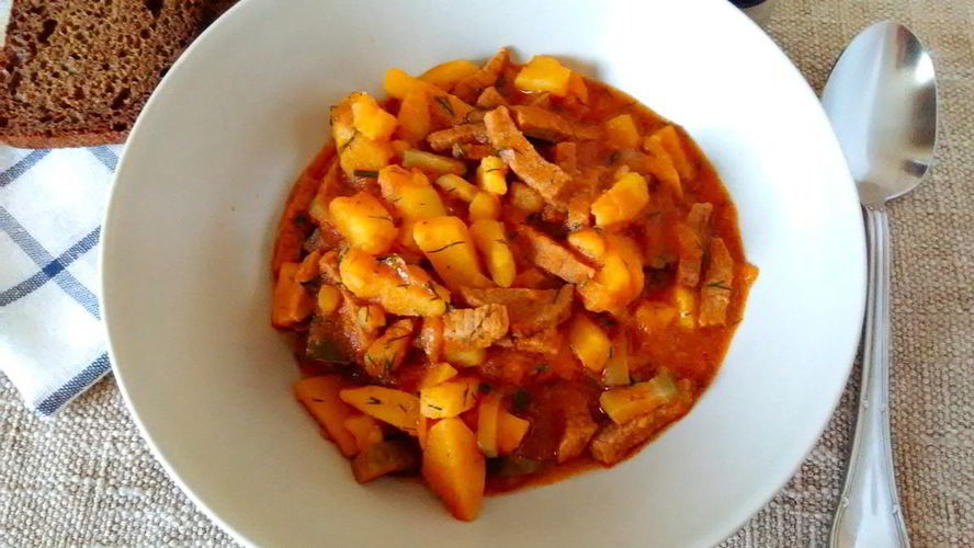 Рецепт азу по-татарски