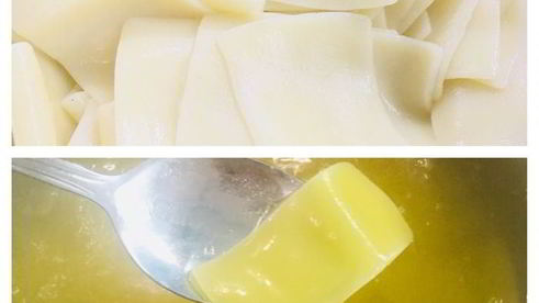 бесбармачная лапша с рыбой в соусе песто