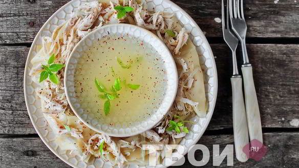 Рецепт Бешбармак из курицы