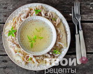 Бешбармак из курицы