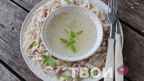 бешбармак из курицы