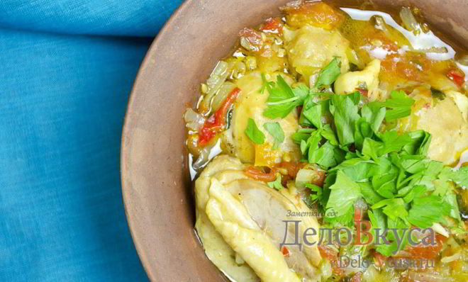 Чахохбили из курицы