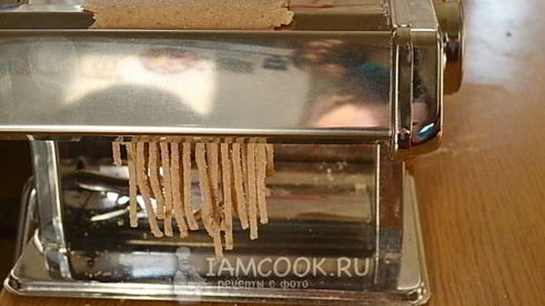 домашняя гречневая лапша