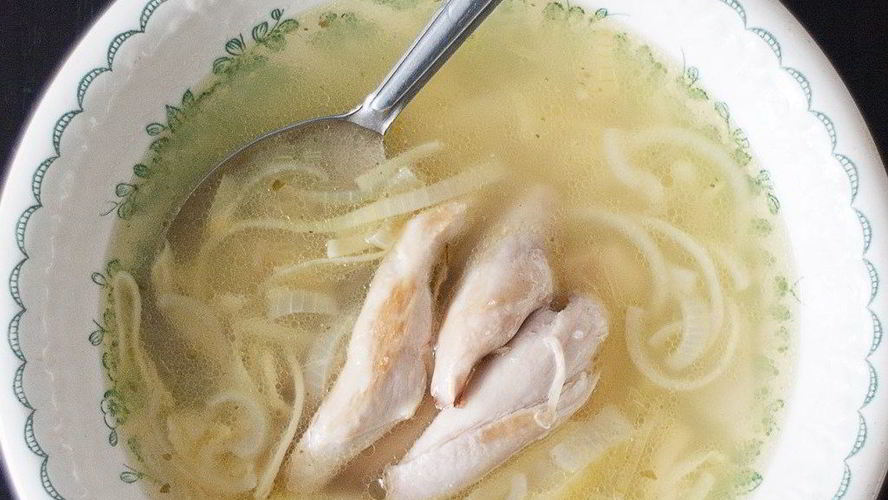 Рецепт домашняя лапша с деревенской курицей