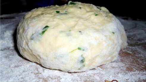 домашняя зеленая лапша