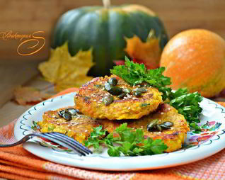 Драники из тыквы