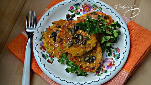 драники из тыквы