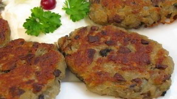 Рецепт Драники с грибами