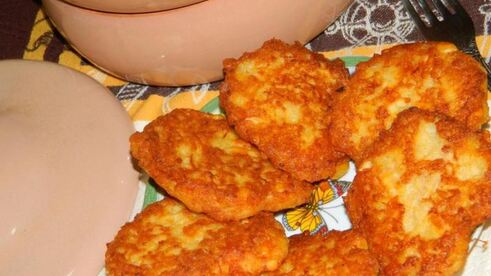 драники с сыром