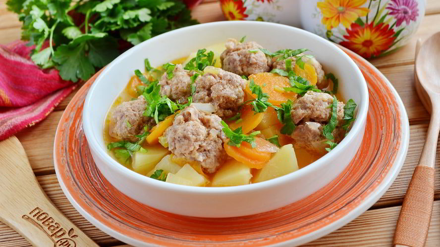 Рецепт альбондигас — фрикадельки с овощами