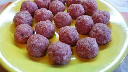 брюссельская капуста с фрикадельками