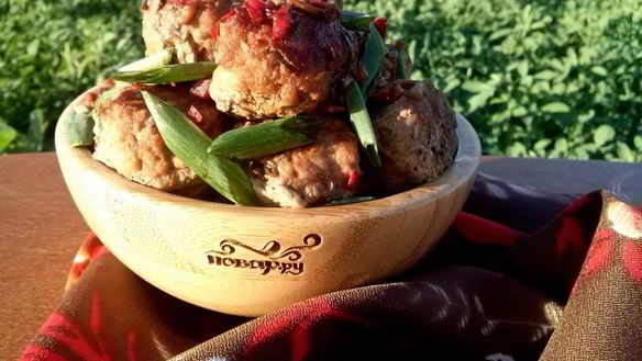 Рецепт Фрикадельки в азиатском стиле