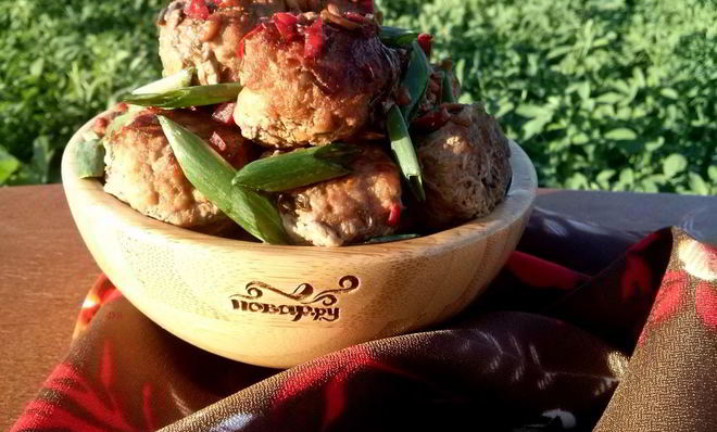 Фрикадельки в азиатском стиле