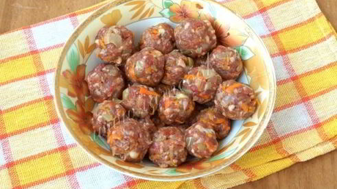 фрикадельки в сливочном соусе