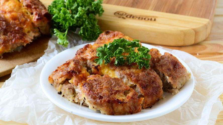 Рецепт сытные фрикаделины с начинкой