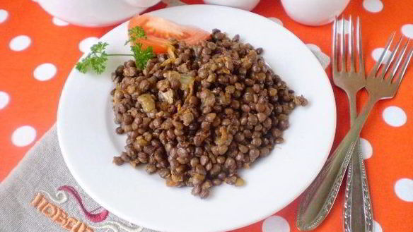 Рецепт Гарнир из чечевицы