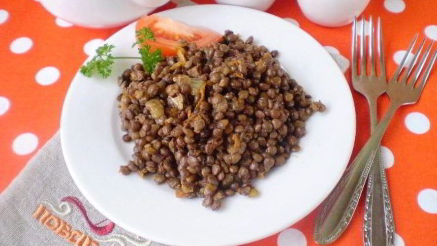 Рецепт гарнир из чечевицы