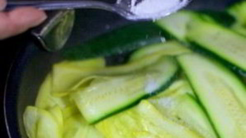 гарнир из кабачков