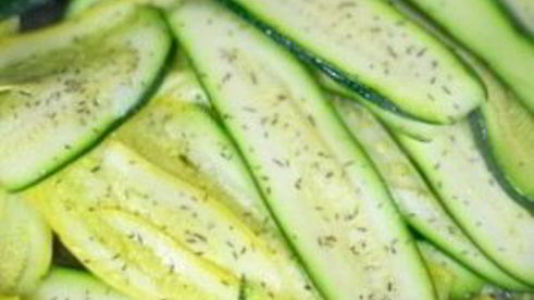 гарнир из кабачков