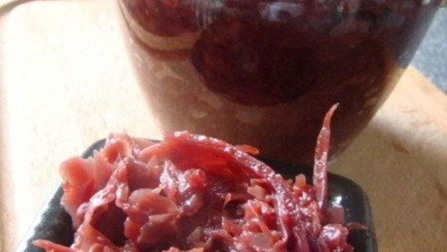 Рецепт гарнир из краснокочанной капусты по-датски