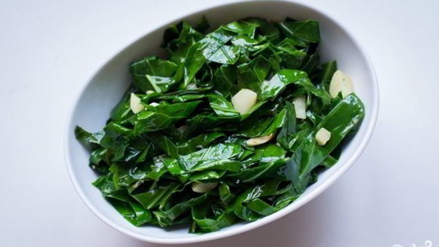 Рецепт гарнир из листовой капусты