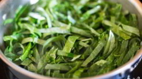 гарнир из листовой капусты