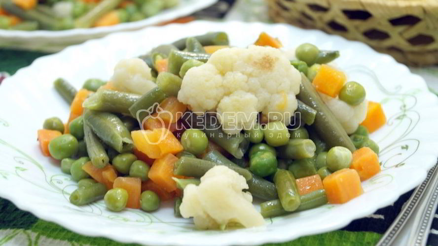 Рецепт гарнир из овощей