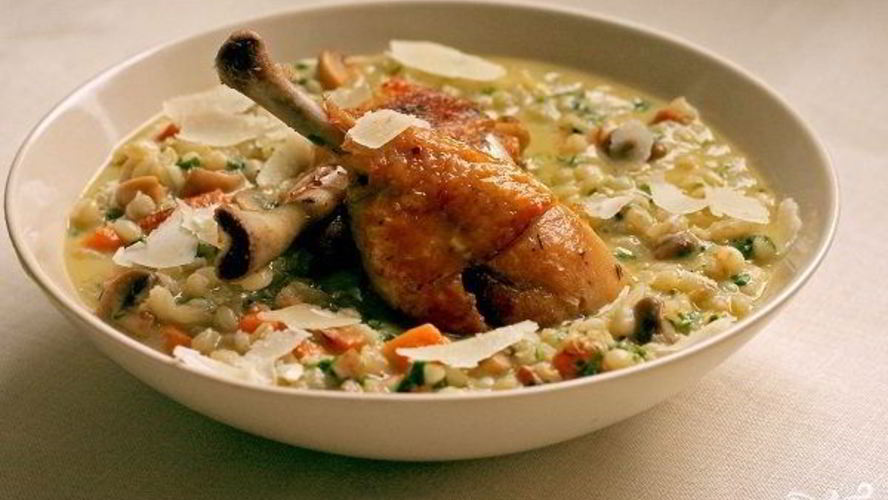 Рецепт гарнир из перловки с овощами