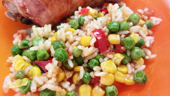 Рецепт Гарнир из замороженный овощей в мультиварке