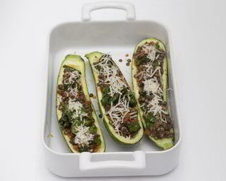 Чечевица с цукини