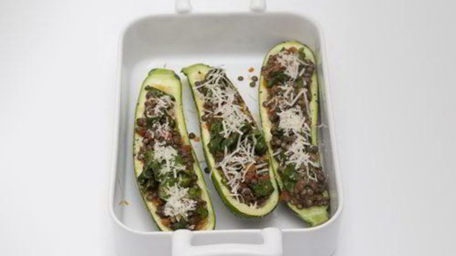 Рецепт чечевица с цукини