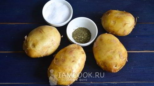 картофель фри в духовке без масла